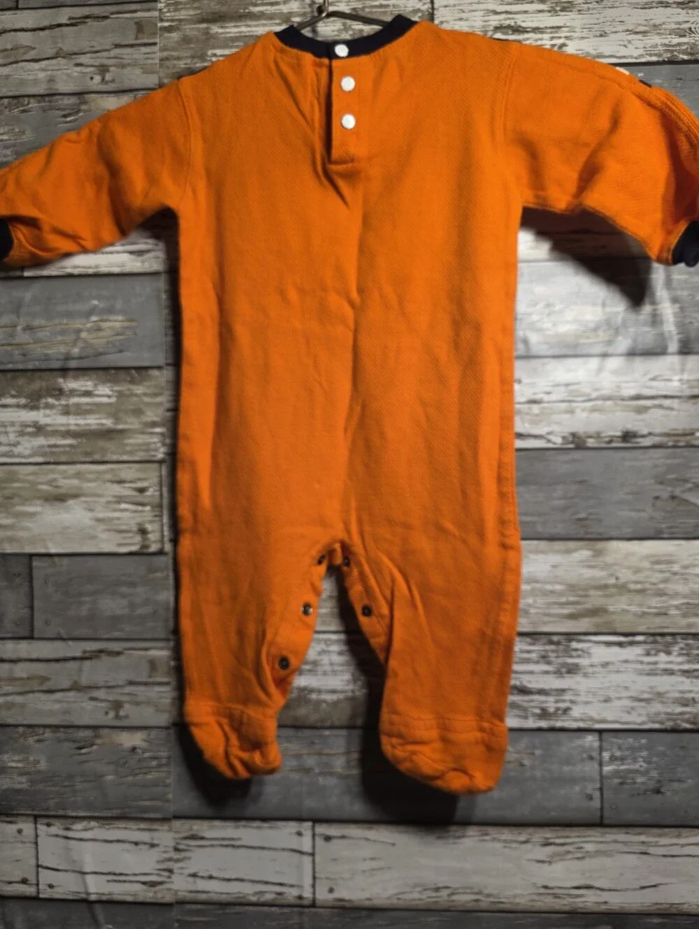 Chicago Bears Orange Baby One-Piece